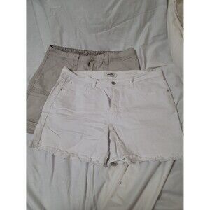 Two pairs of shorts in size 14